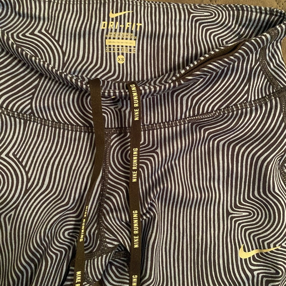 Nike Illusion Patterned Running Pants - image 2